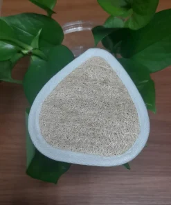 BÔNG TẮM XƠ MƯỚP 1 MẶT XƠ SIZE L-TRÁI TIM
